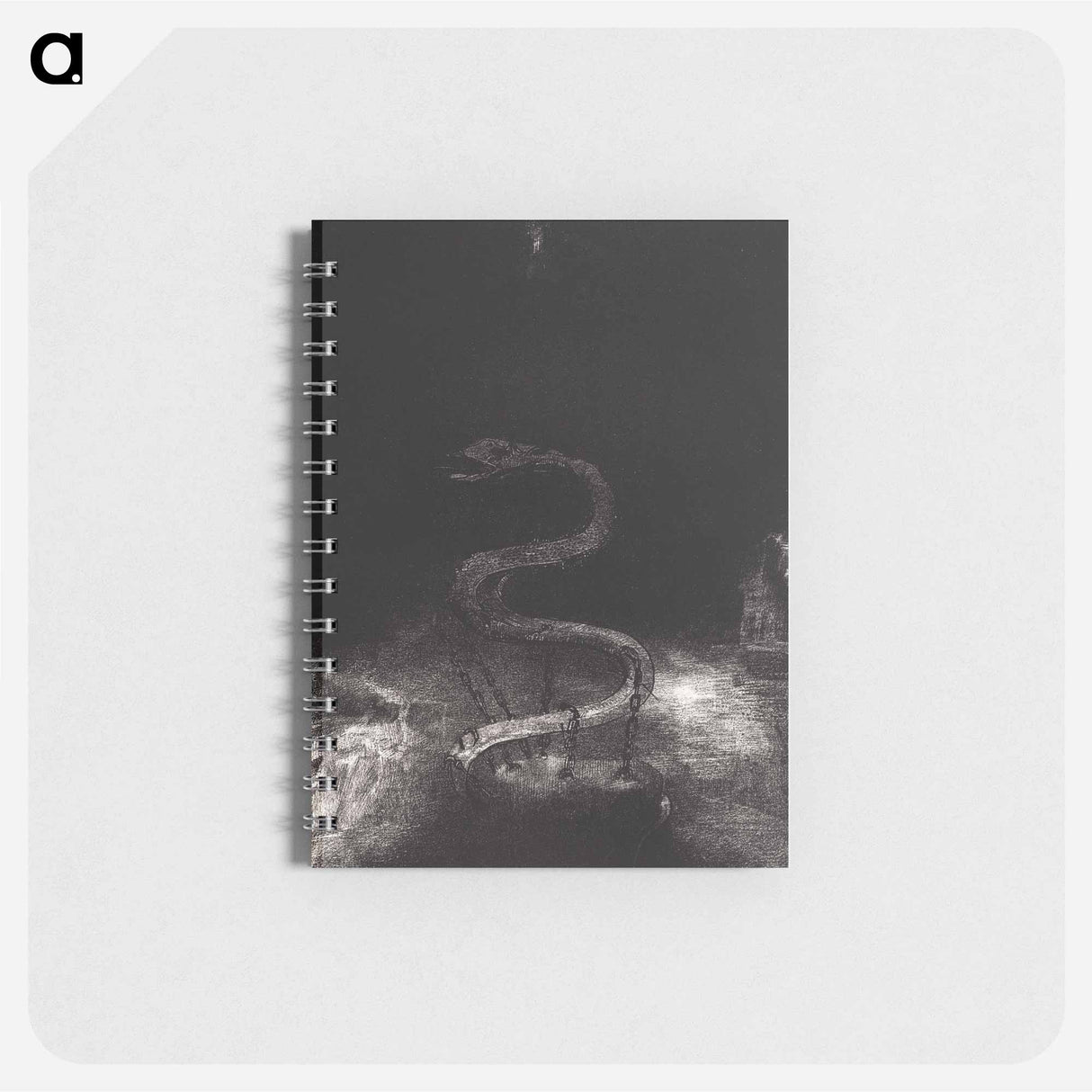 And Bound Him a Thousand Years - オディロン ルドン Memo.