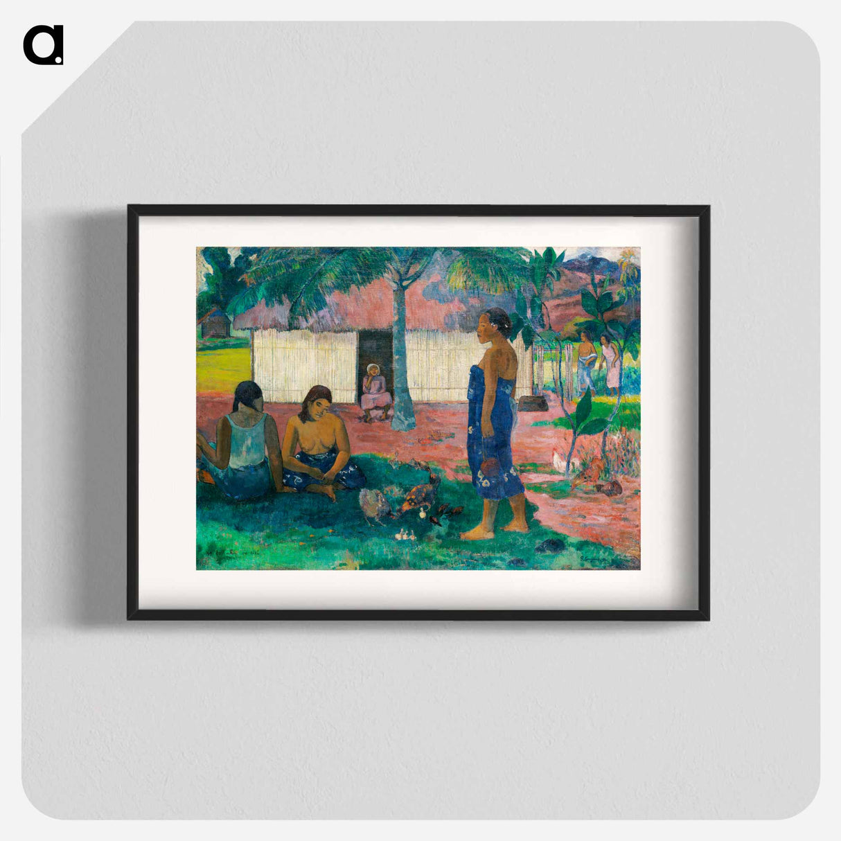 Why Are You Angry? - ポール ゴーギャン Poster.