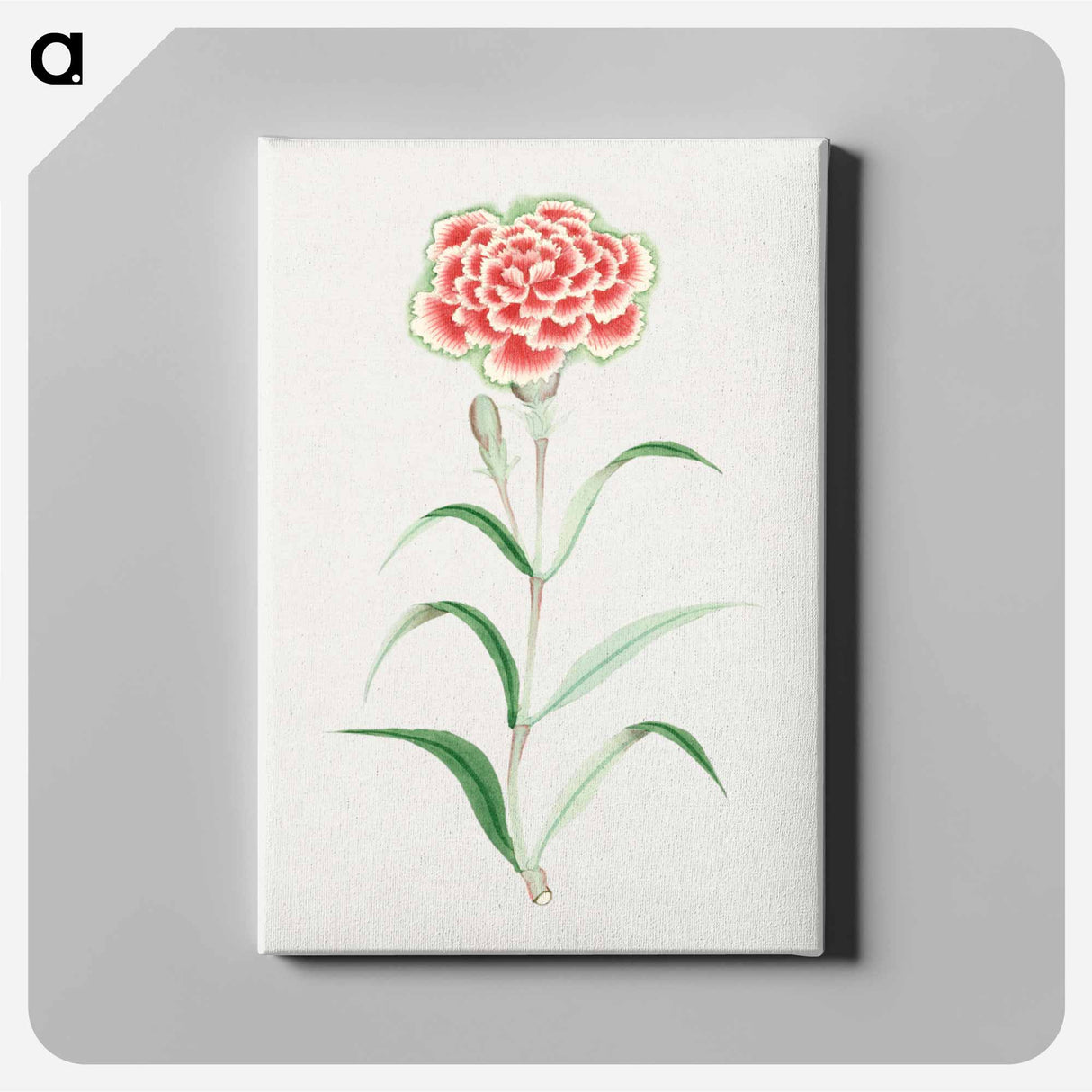 Nadeshiko - 19世紀の日本の花 Canvas.