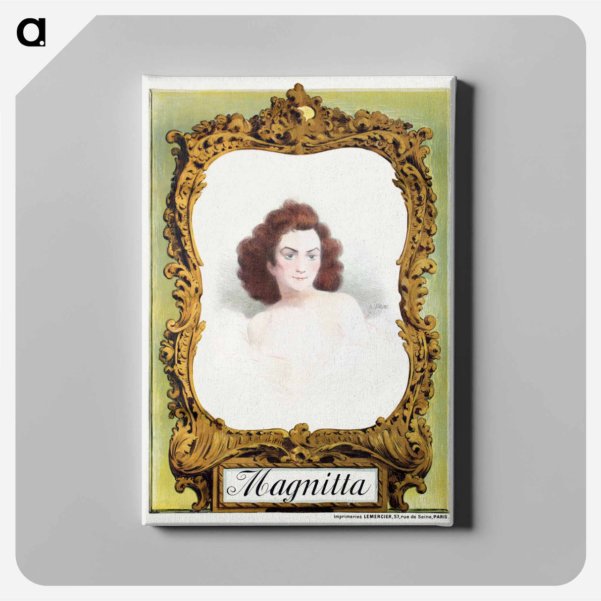 Magnitta - アドルフ レオン ウィレット Canvas.