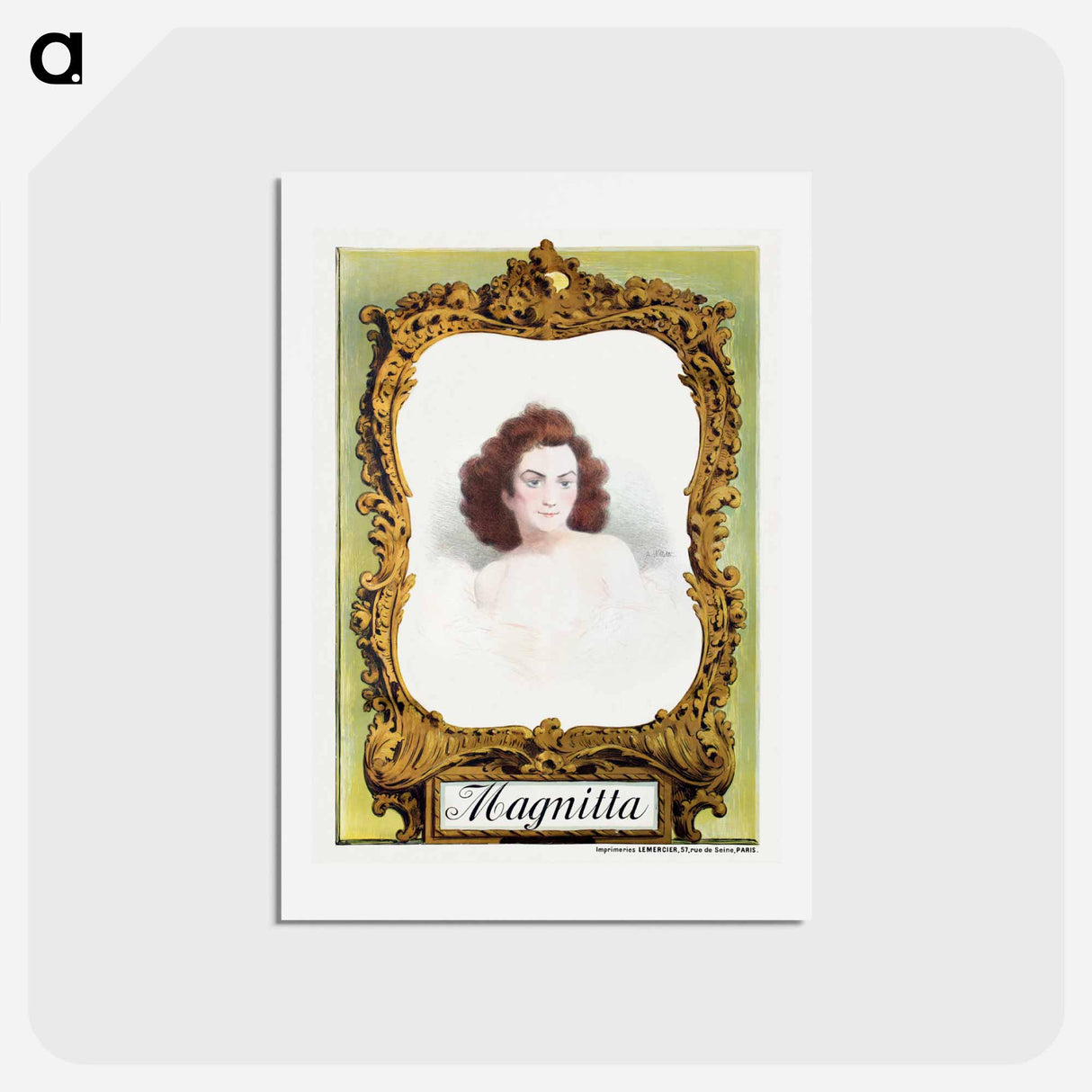 Magnitta - アドルフ レオン ウィレット Postcard.