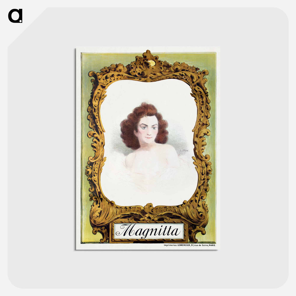 Magnitta - アドルフ レオン ウィレット Postcard.