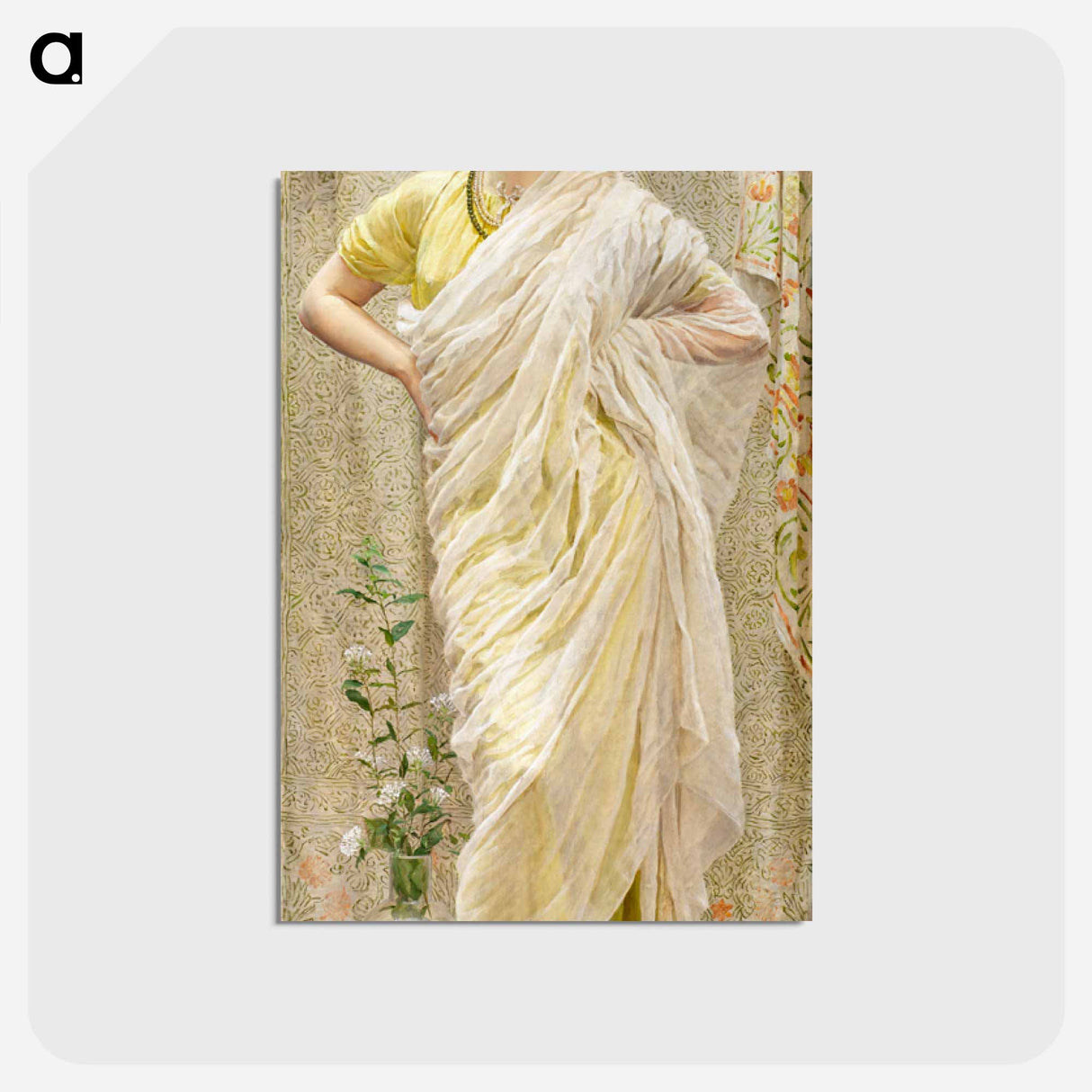 Canaries - アルバート ジョセフ ムーア Postcard.