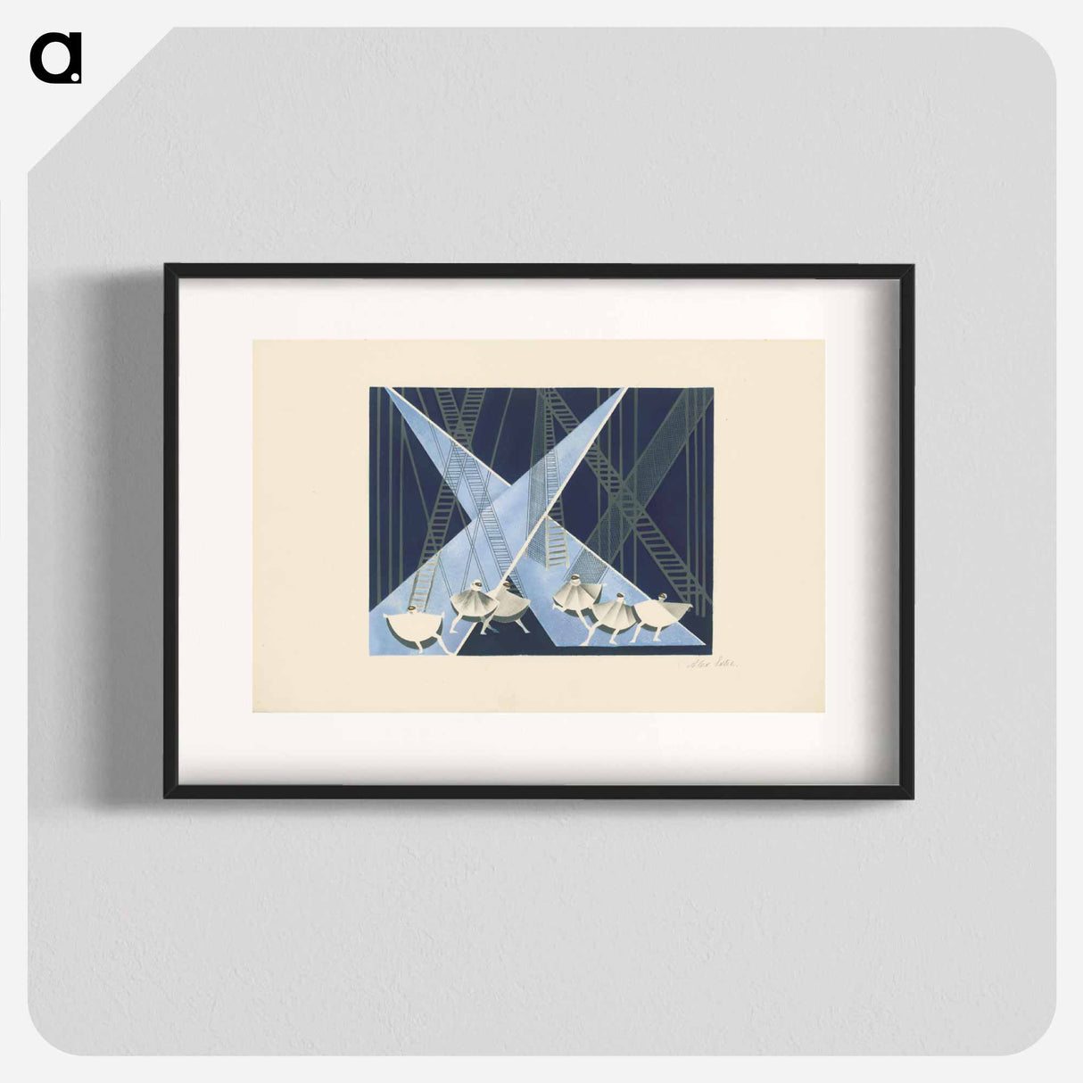 Maquettes de théatre i.-xv. - アレクサンドラ エクスター Poster.