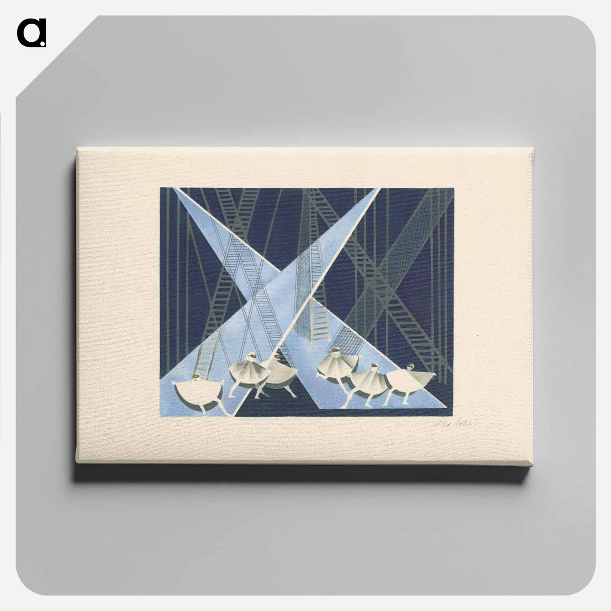 Maquettes de théatre i.-xv. - アレクサンドラ エクスター Canvas.