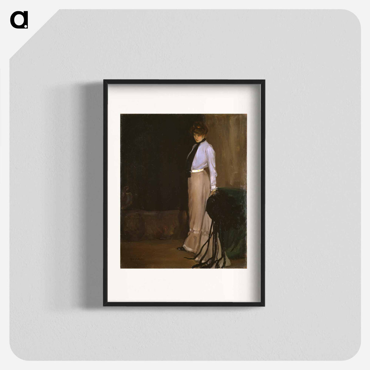 The Model - アルフレッド ヘンリー マウラー Poster.