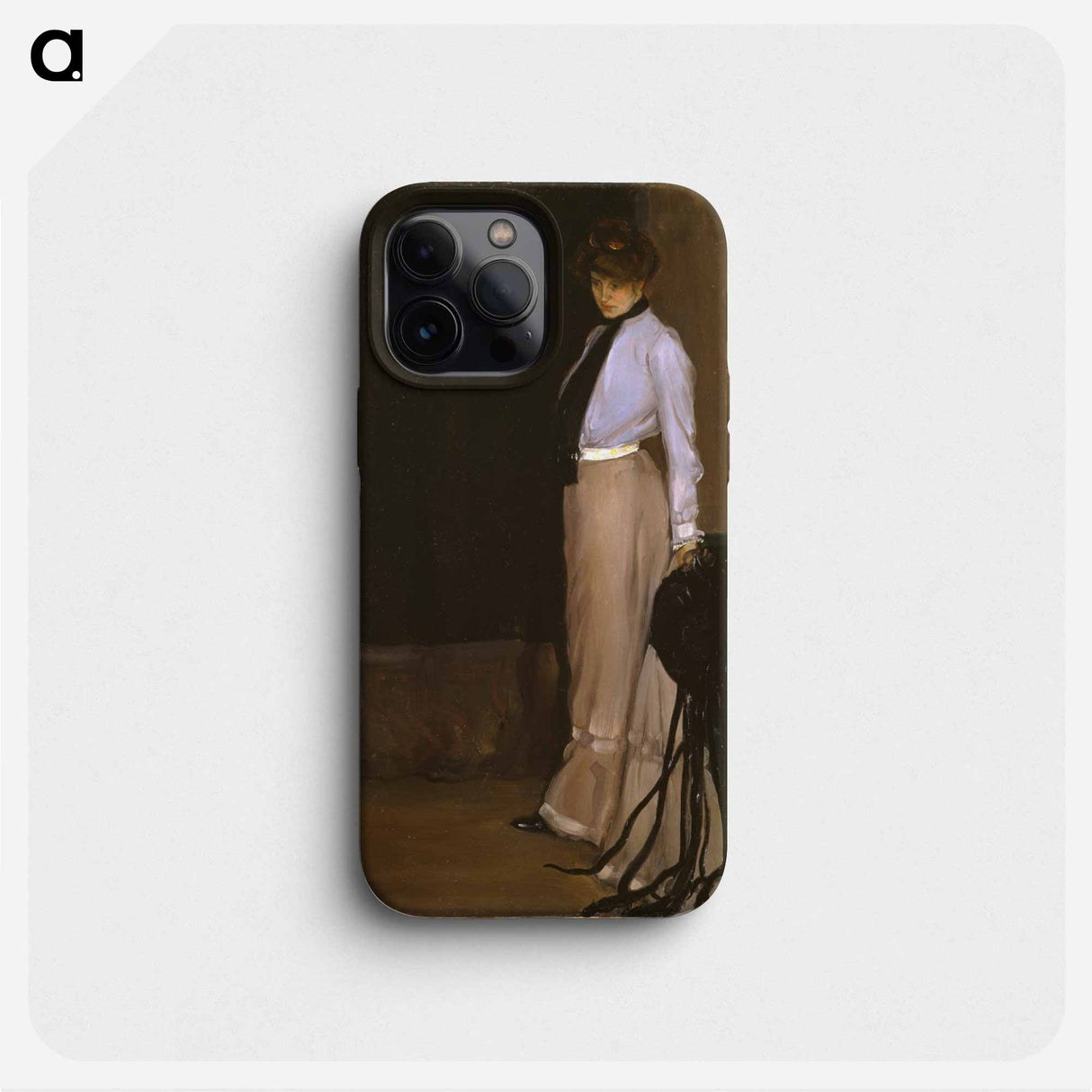 The Model - アルフレッド ヘンリー マウラー Phone Case.