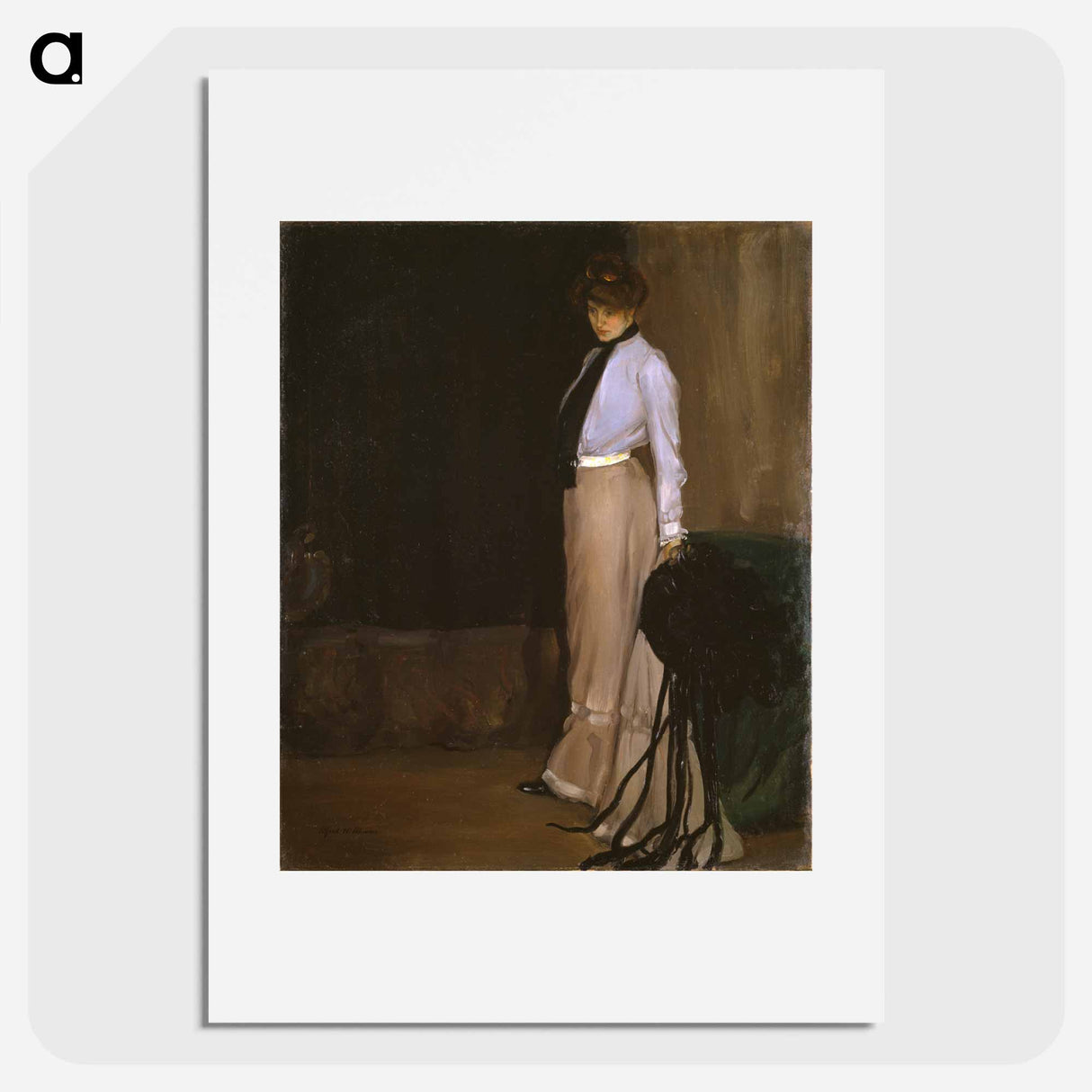 The Model - アルフレッド ヘンリー マウラー Poster.