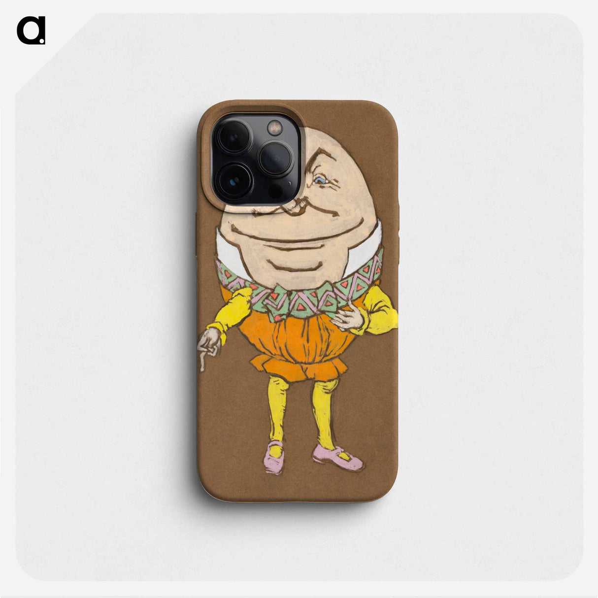 Humpty Dumpty Costume Design for Alice in Wonderland - 不思議の国のアリス Phone Case.