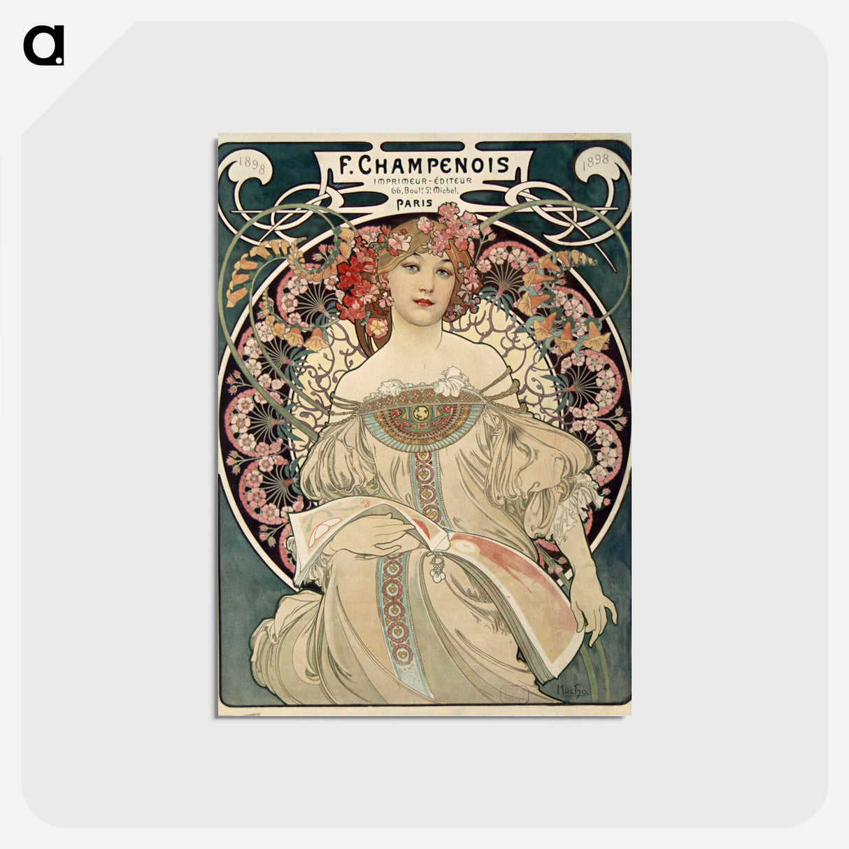 1-8_Alphonse-Mucha_postcard