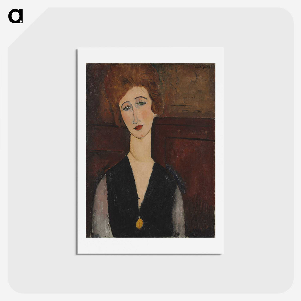 1-8_Amedeo-Modigliani_hagaki