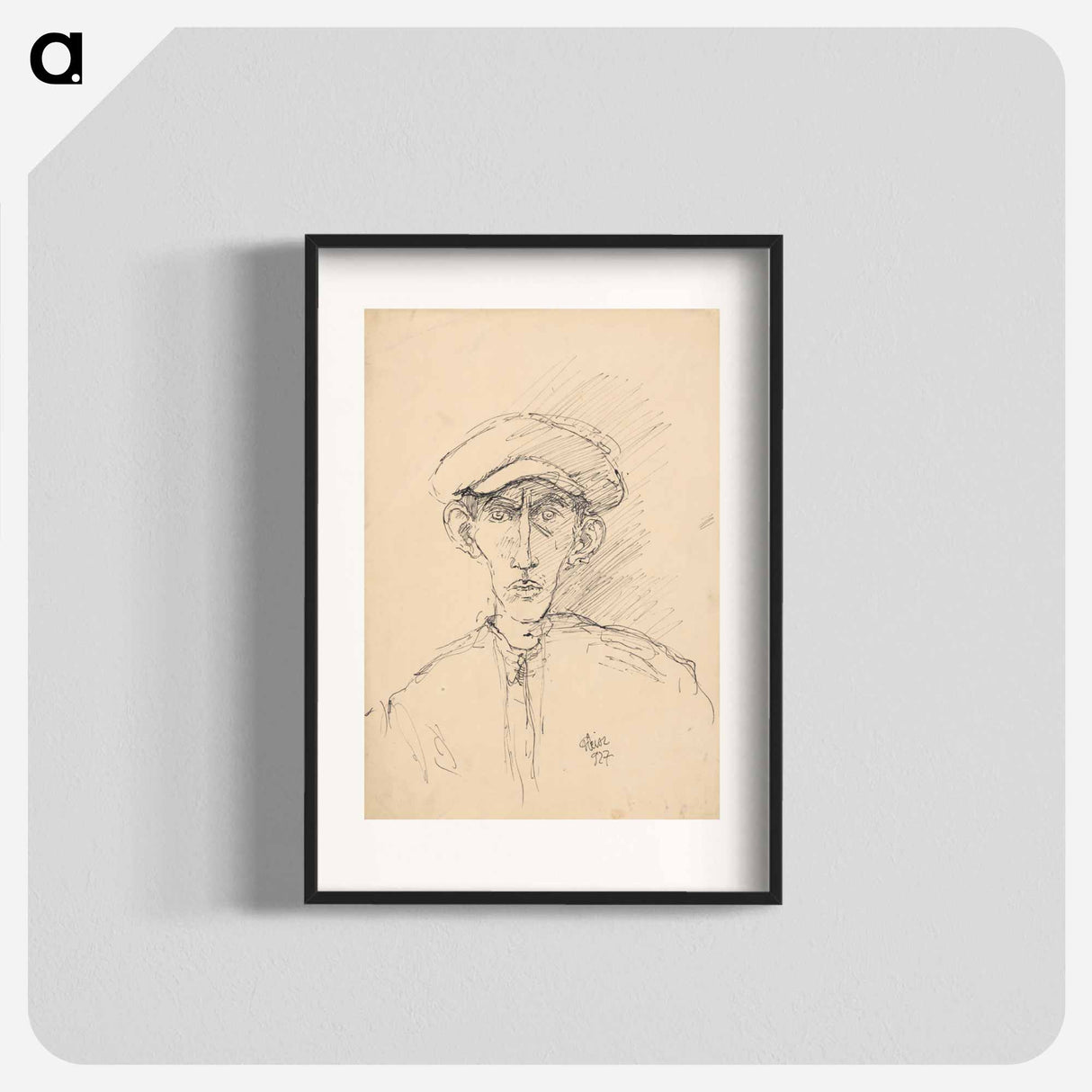 Self-portrait - アーノルド ピーター ワイズ クビンチャン Poster.