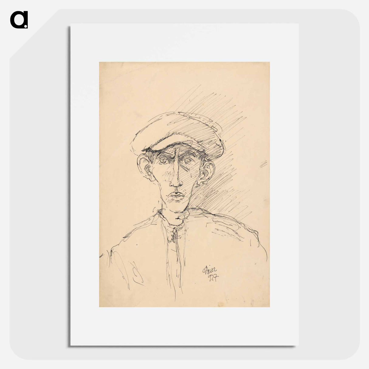 Self-portrait - アーノルド ピーター ワイズ クビンチャン Poster.