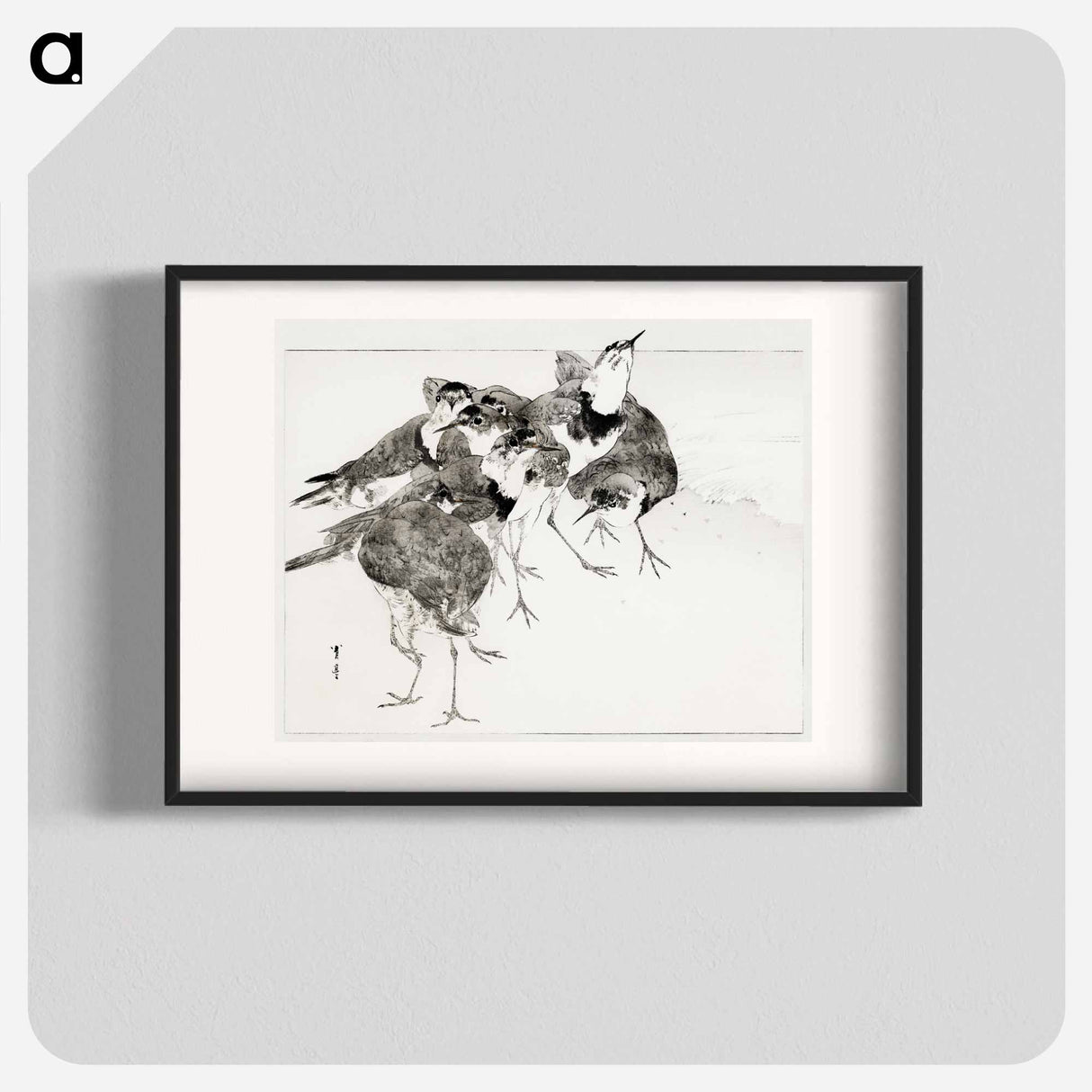 アートポスター-Little Ringed Plover, Illustration from Bijutsu Sekai
- 美術世界 Poster.