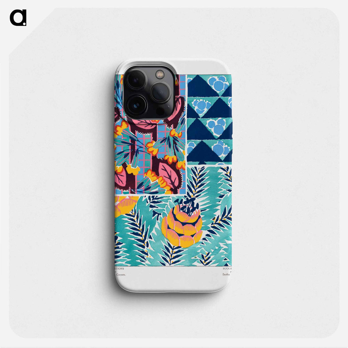 Suggestions pour étoffes et tapis: 60 motifs en couleur - E.A.セギー Phone Case.