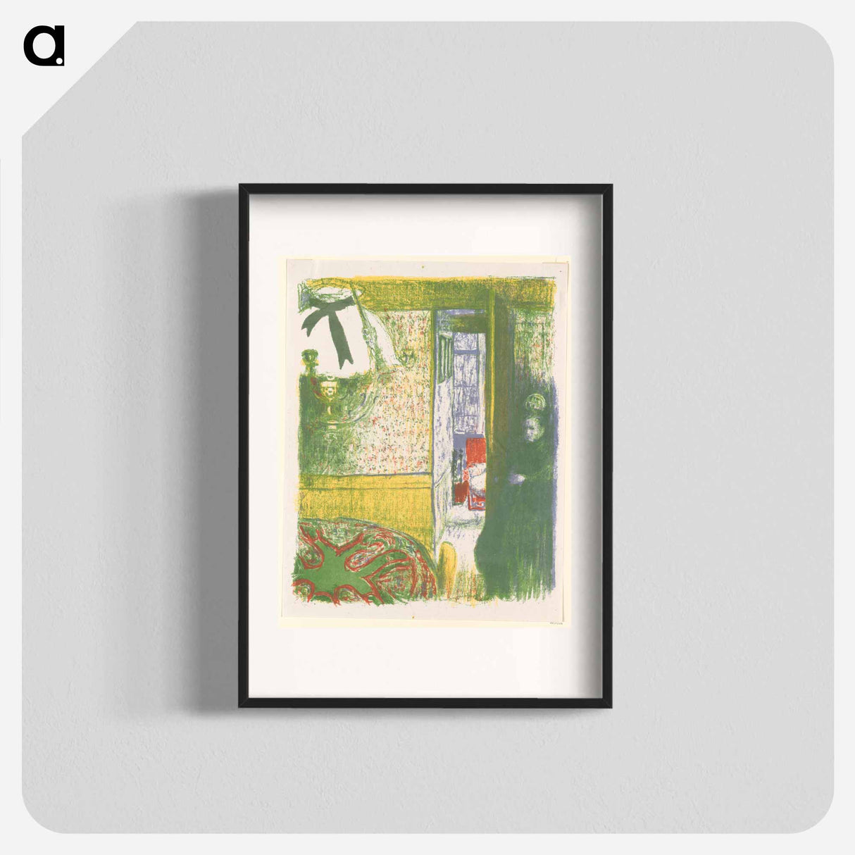 Interior à la suspension - エドゥアール ヴュイヤール Poster.