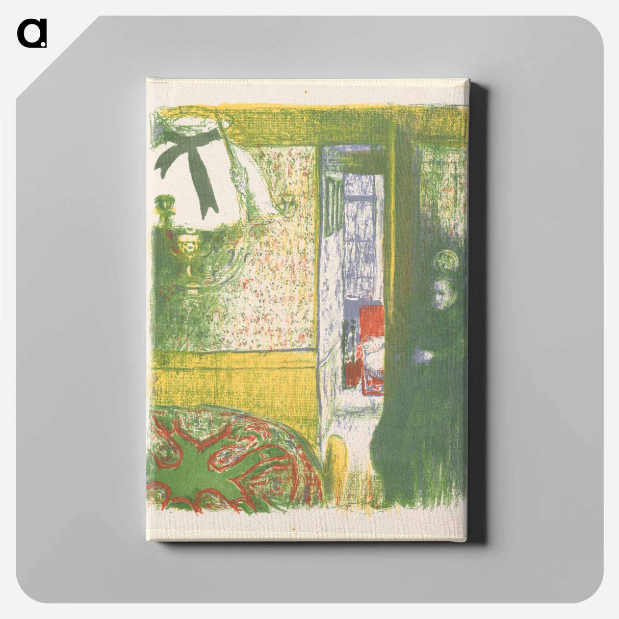 Interior à la suspension - エドゥアール ヴュイヤール Canvas.