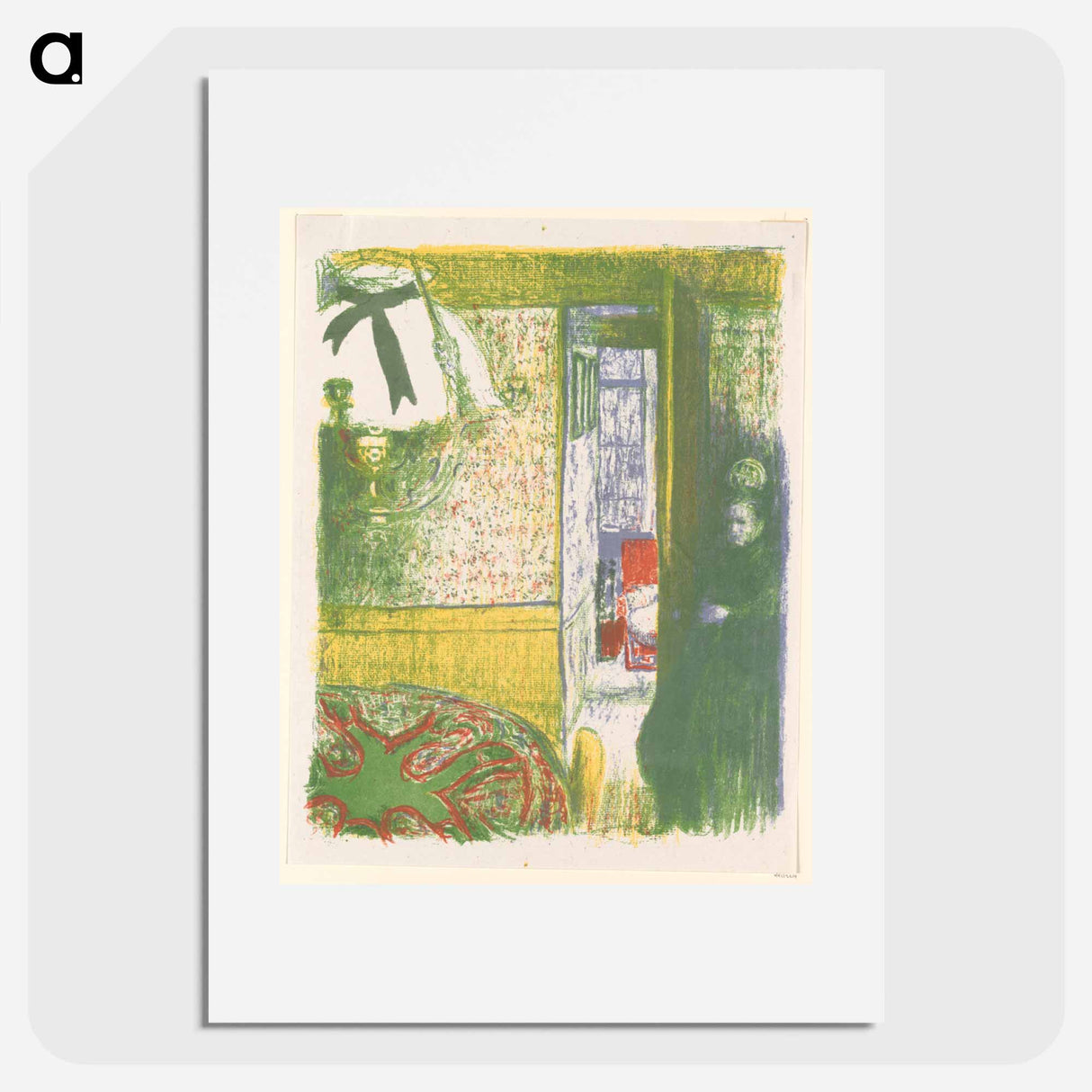 Interior à la suspension - エドゥアール ヴュイヤール Poster.