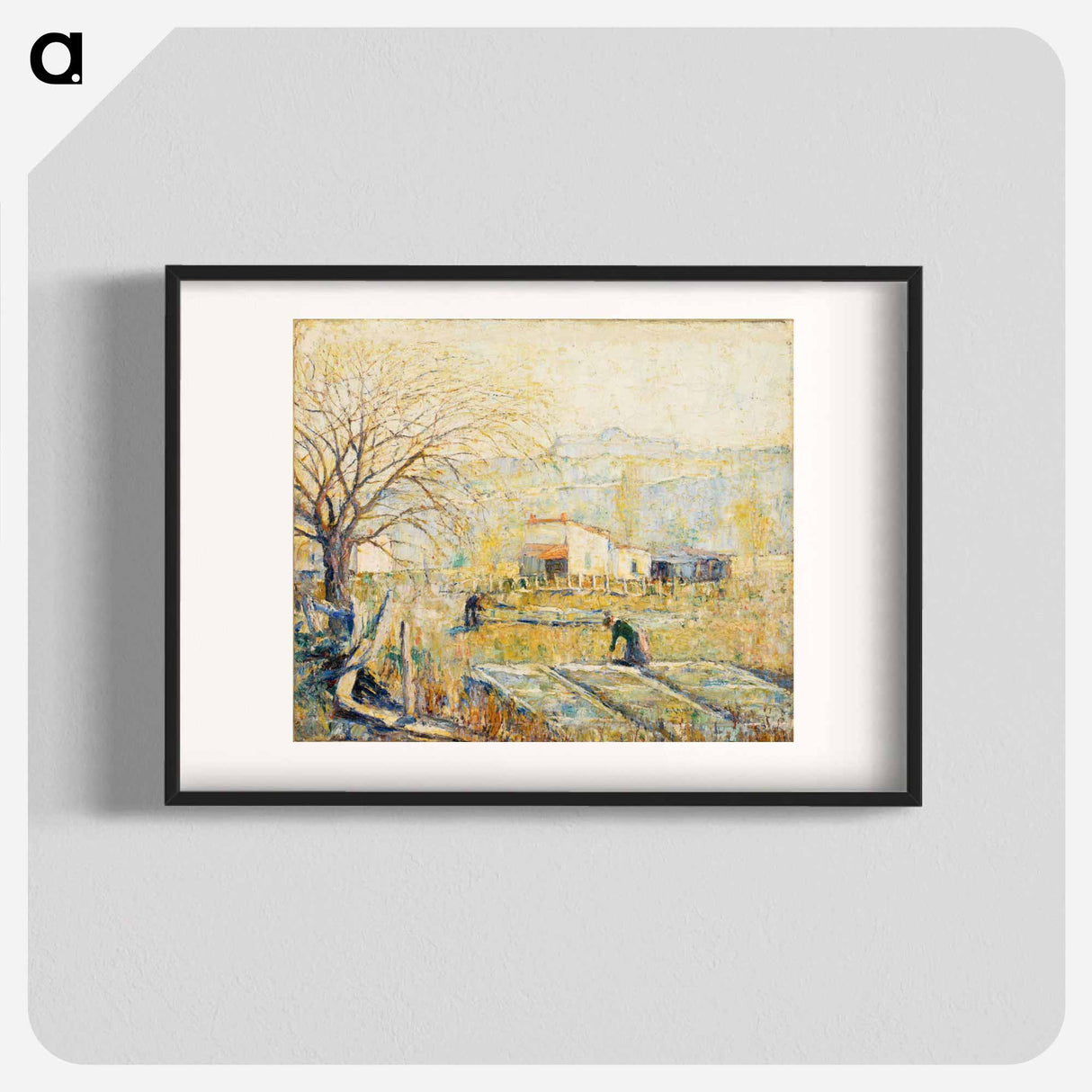 Hot Beds - Ernest Lawson Poster.