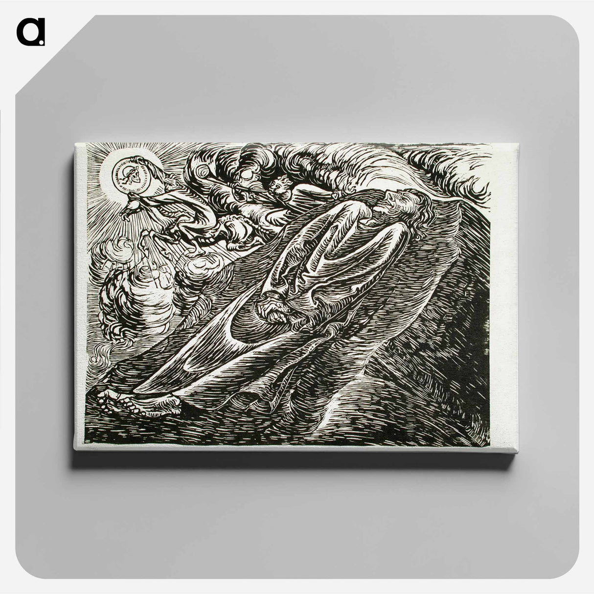 Death on horseback - エルンスト ハインリヒ バルラッハ Canvas.