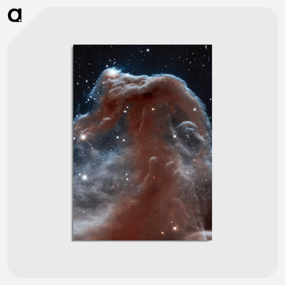 アートポストカード-Horsehead Nebula Illumination
- ハッブル画像 Postcard.