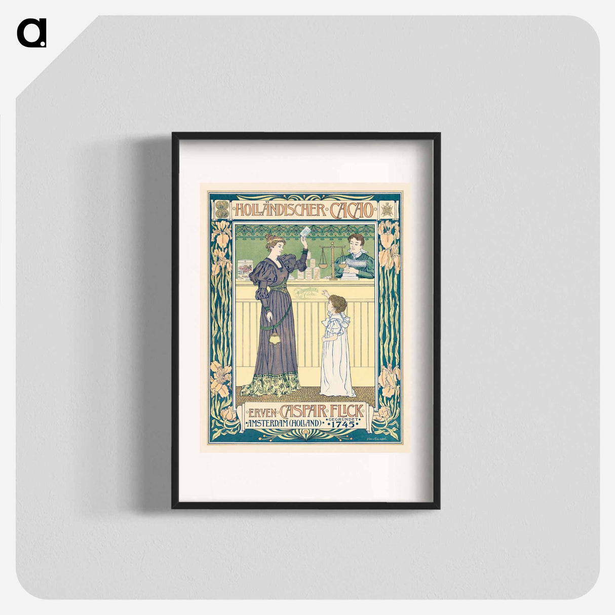 Hot Cacao - Johann Georg van Kasper Poster.