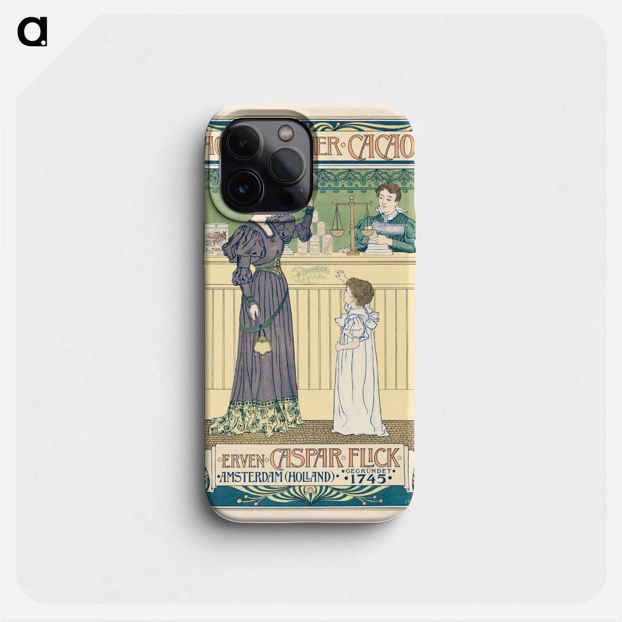 Höllandischer Cacao - Johan Georg van Kasper Phone Case.