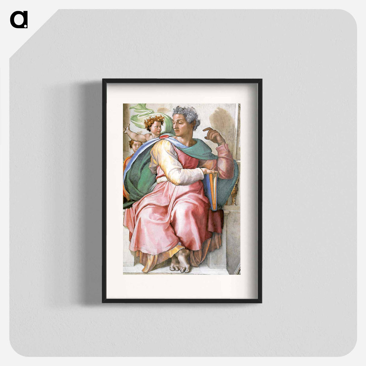 Isaiah - Michelangelo Buonarroti Poster.
