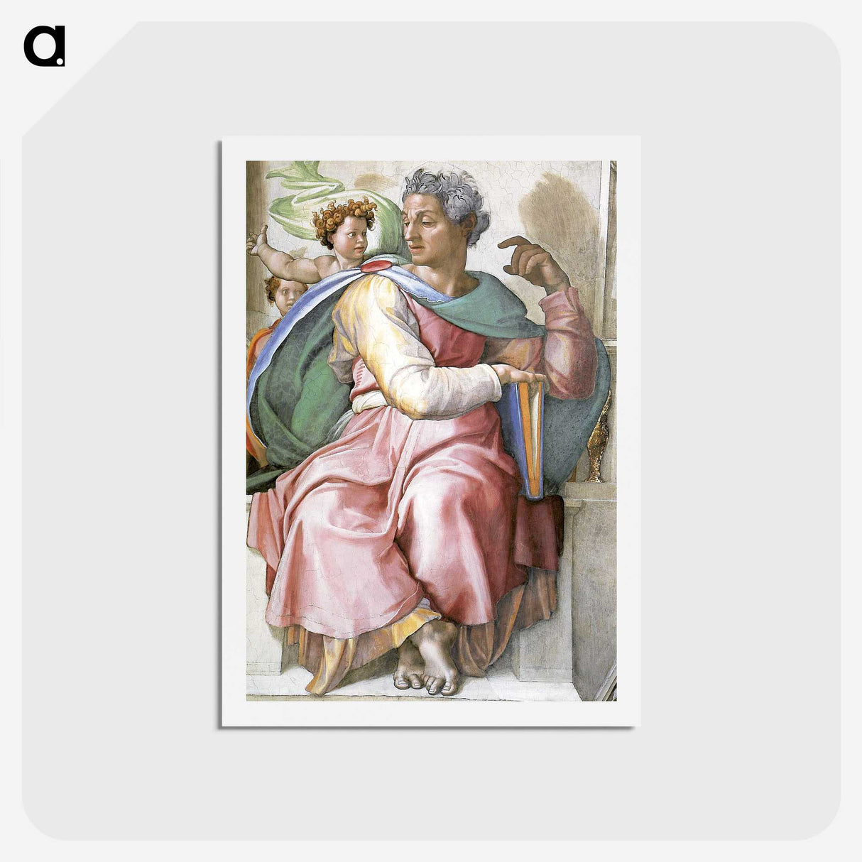 1-8_Michelangelo-Buonarroti_hagaki