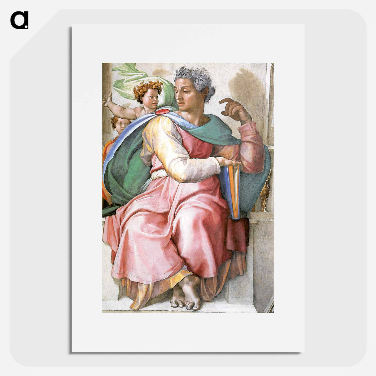 Isaiah - Michelangelo Buonarroti Poster.