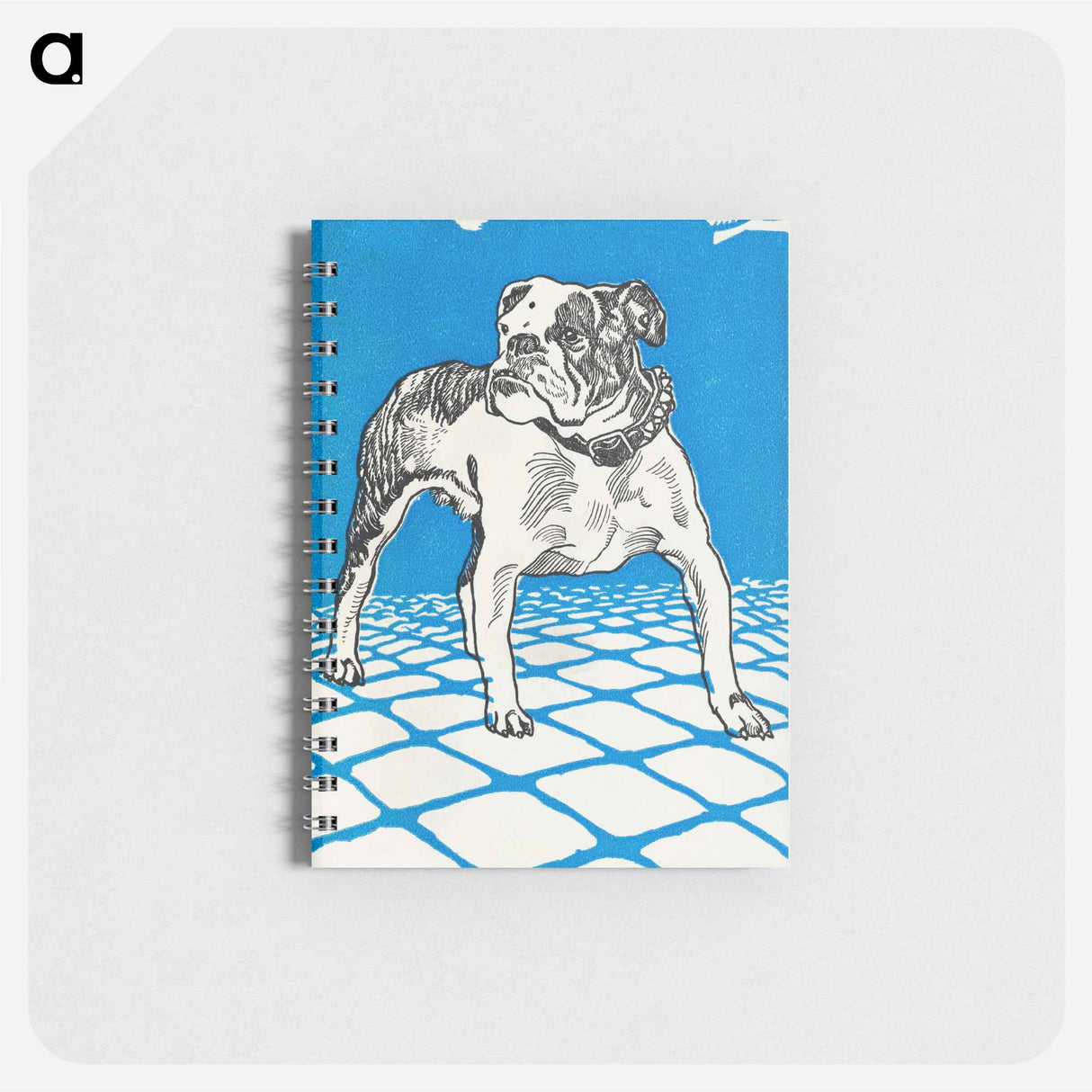 アートメモ帳-Bulldog - モリツ ユング Memo.