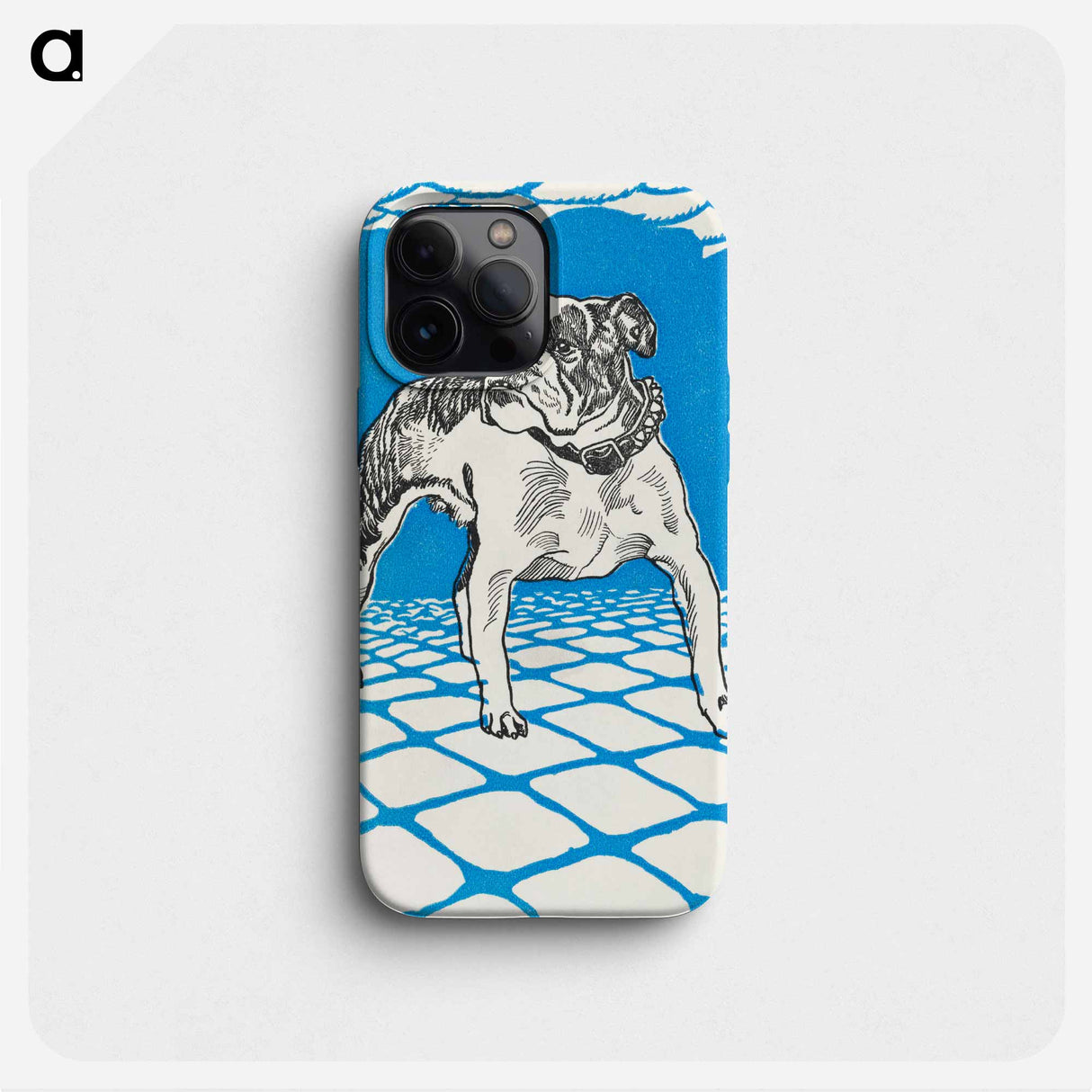 Bulldog - Moritz Jung Phone Case.