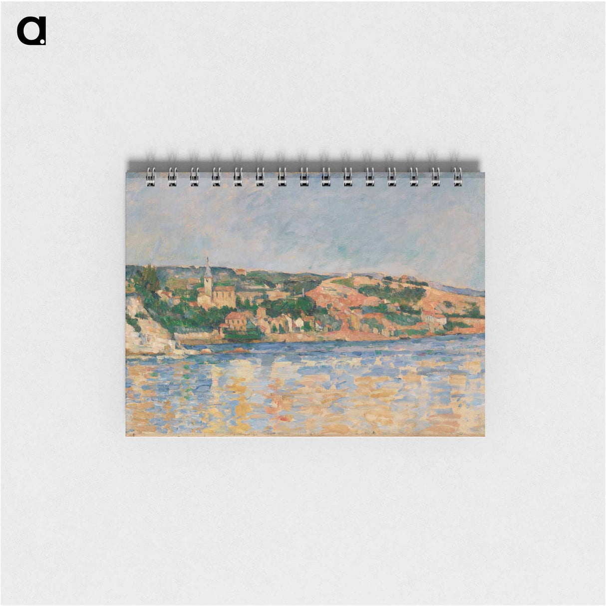 The Village of L'Estaque Seen from the Sea - ポール セザンヌ Memo.
