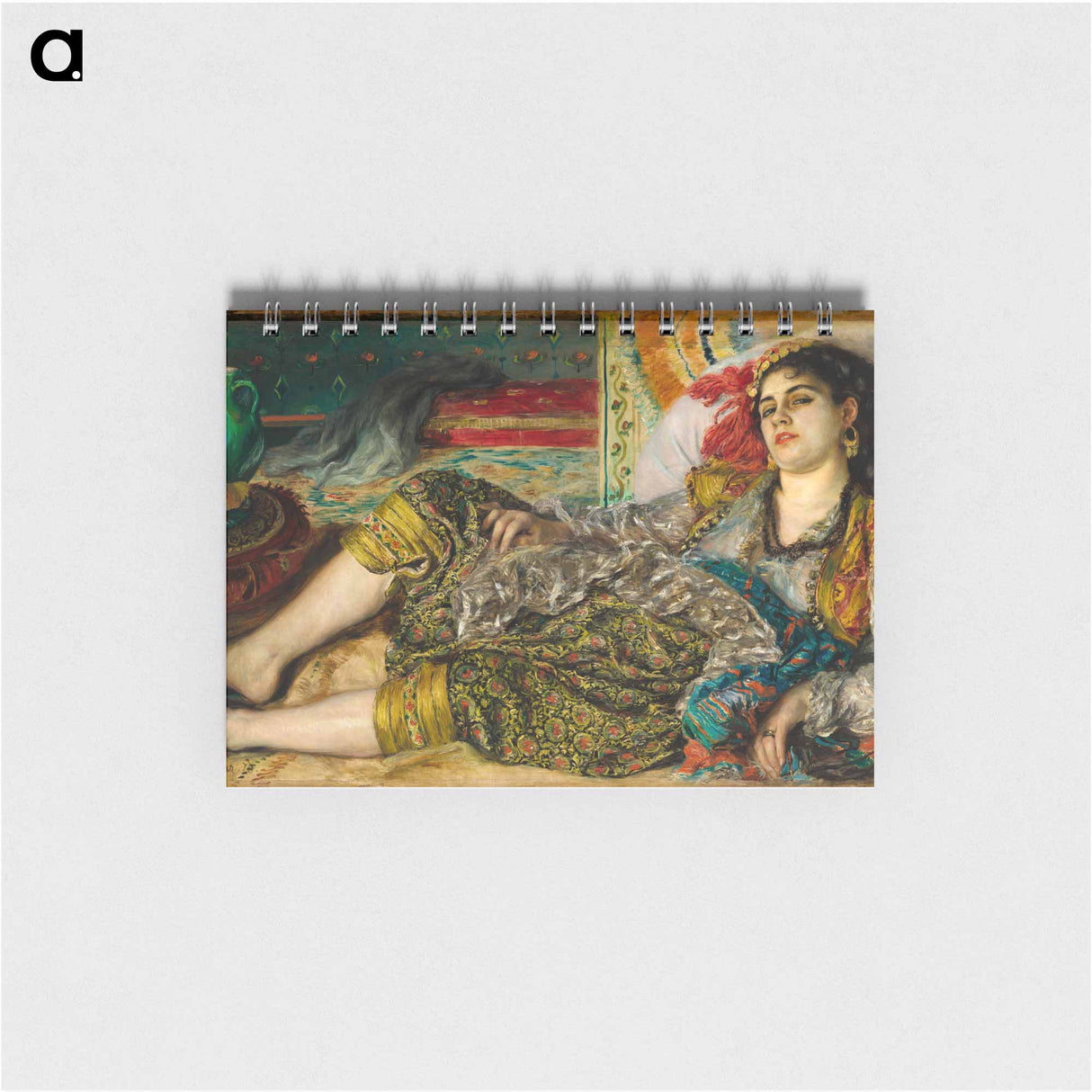 Odalisque - ピエール オーギュスト ルノワール Memo.
