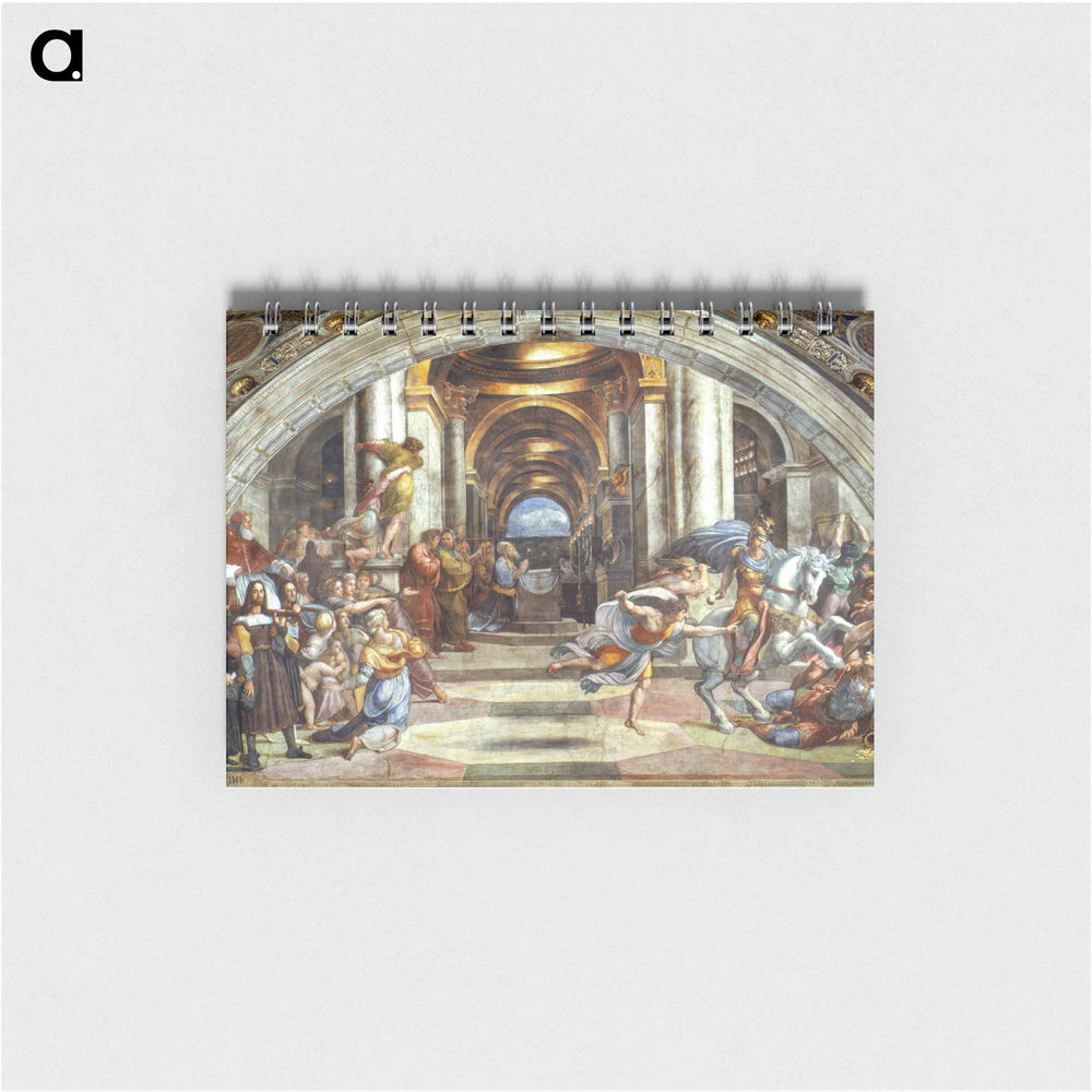 The Expulsion of Heliodorus from the Temple - ラファエロ サンティ Memo.