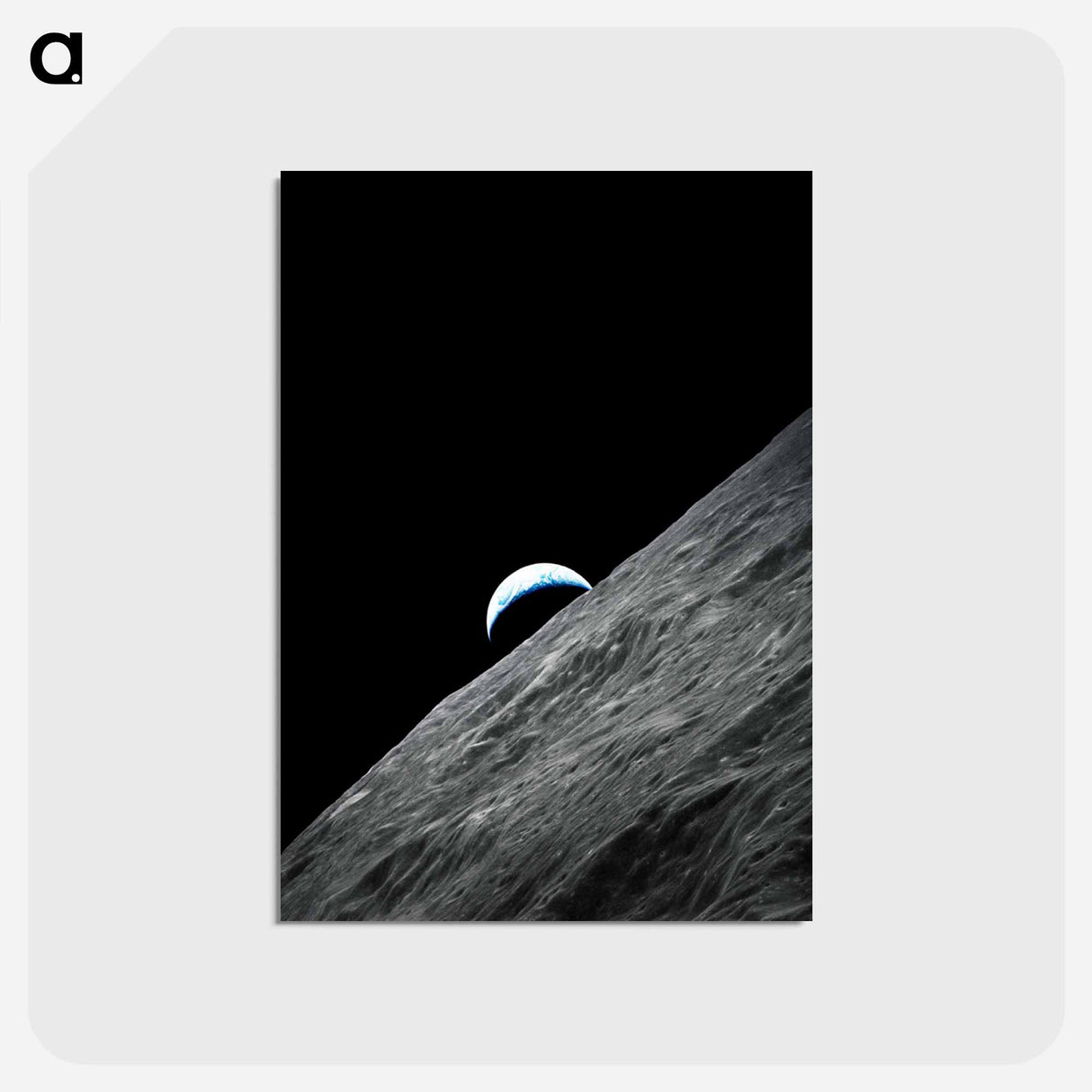 アートポストカード-Crescent Earth
- ムーン Postcard.