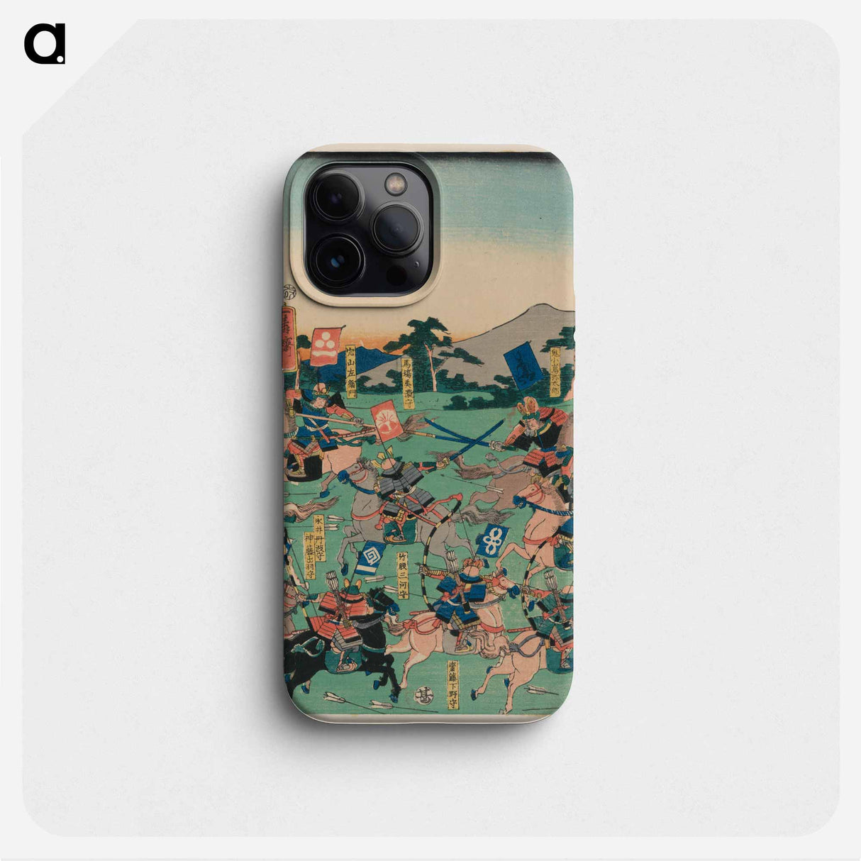 Original public domain image from Library of Congress - 歌川よしかず Phone Case.