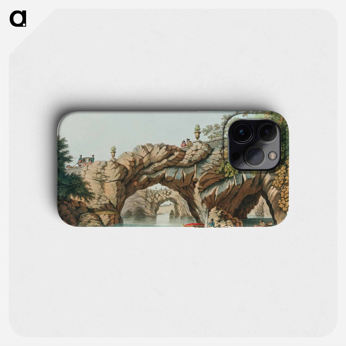View at Villa Scabrosa - オスマン帝国領内の景色 Phone Case.