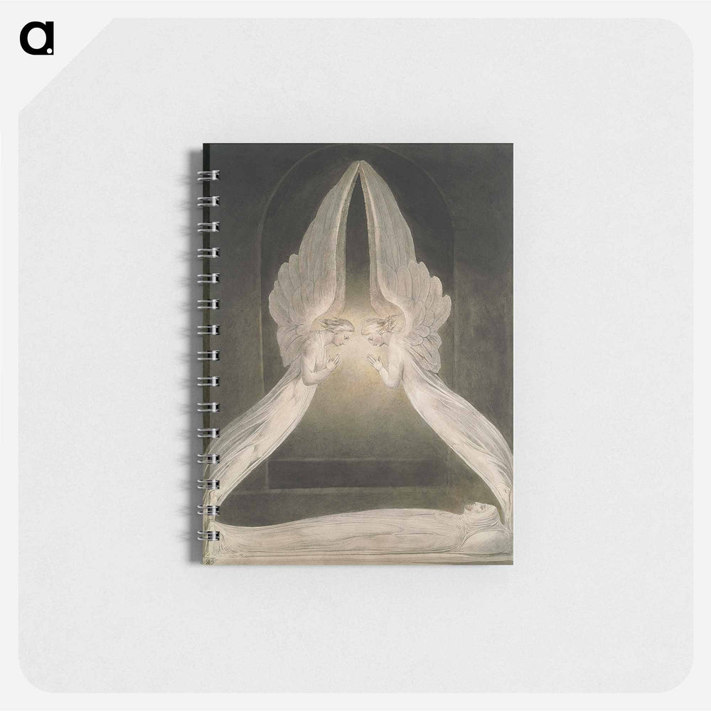 Christ in the Sepulchre, Guarded by Angels - ウィリアム ブレイク Memo.