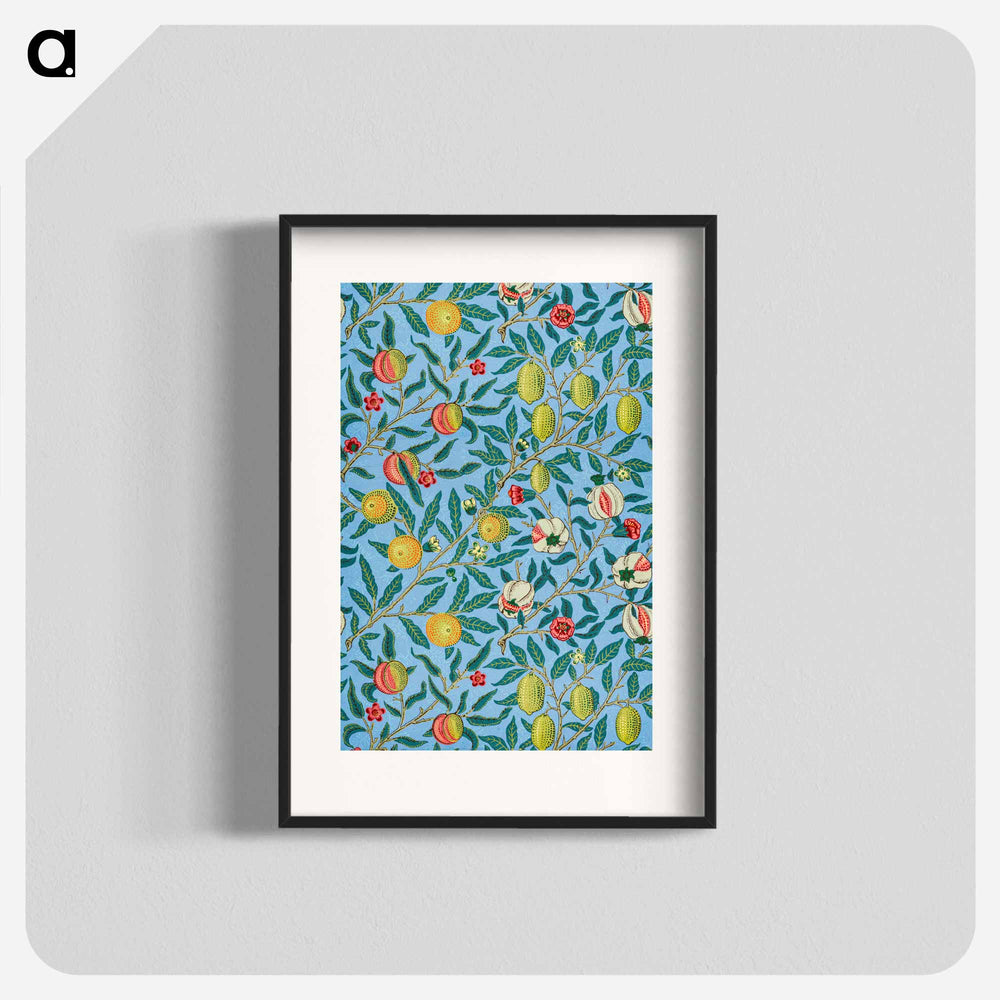 Four fruits - William Morris Poster.
