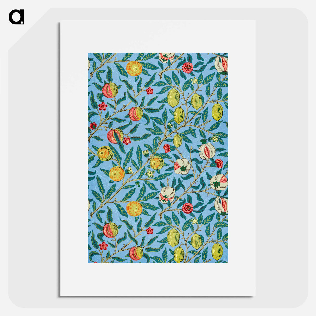 Four fruits - William Morris Poster.