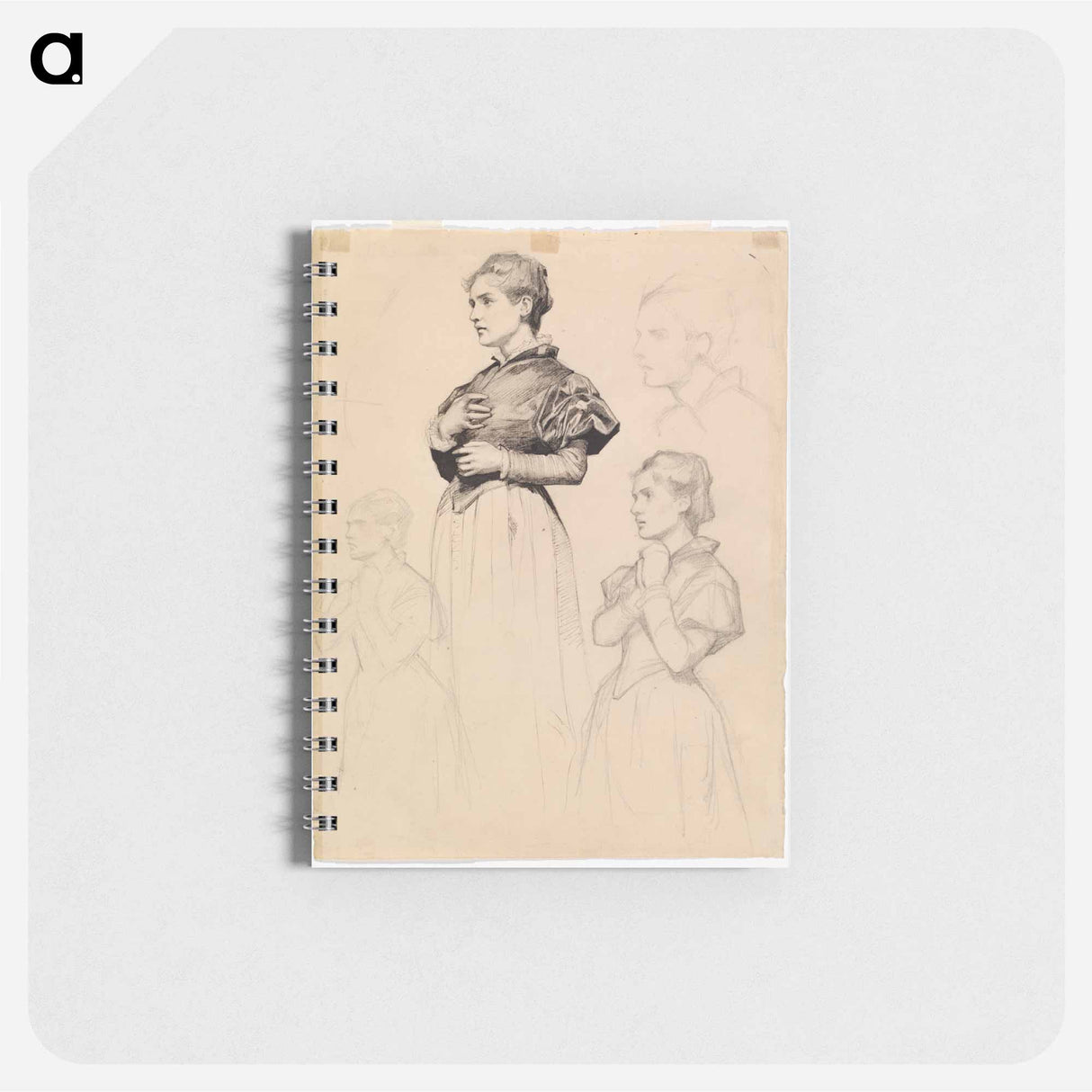 Study for Duke Karl insulting the corpse of Klaus Fleming - アルバート エーデルフェルト Memo.