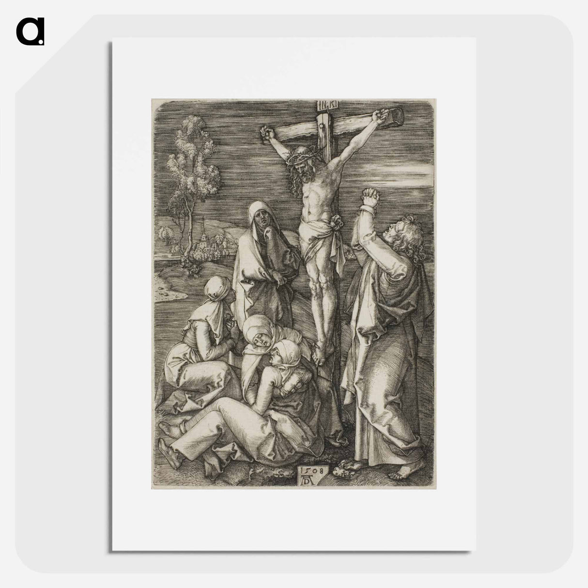 Crucifixion - アルブレヒト デューラー Poster.