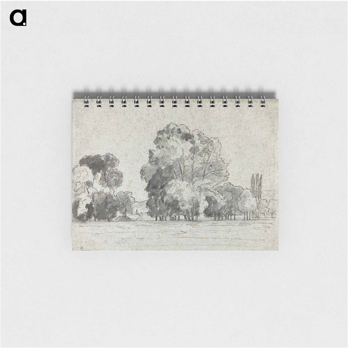 Grove of Trees - カミーユ ピサロ Memo.