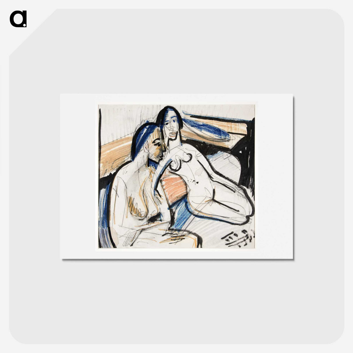 1-90_Ernst-Ludwig-Kirchner_hagaki