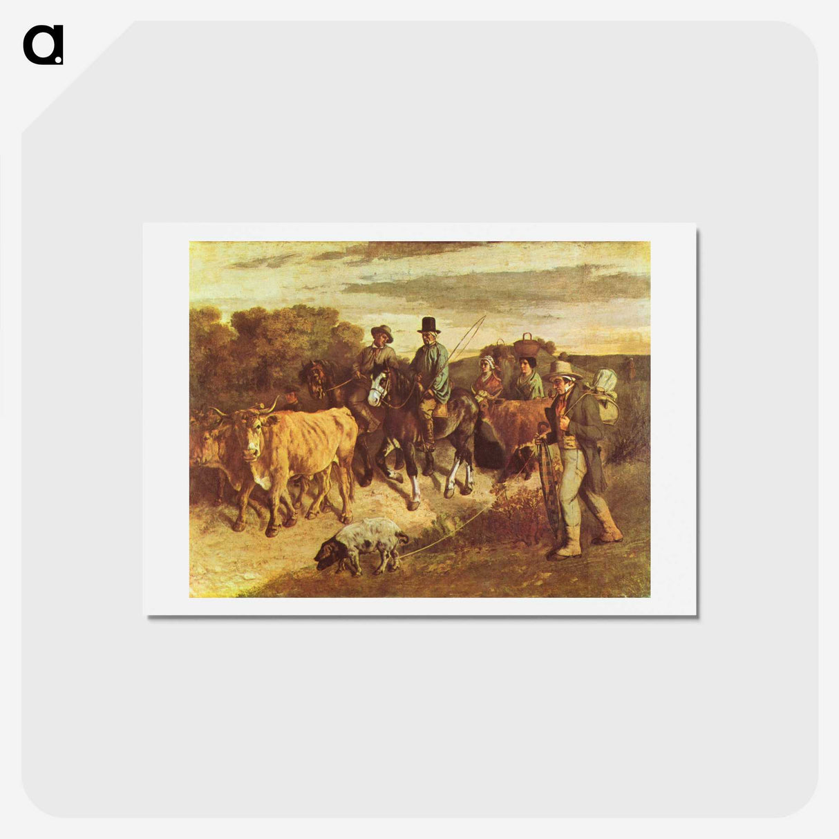 1-90_Gustave-Courbet_hagaki