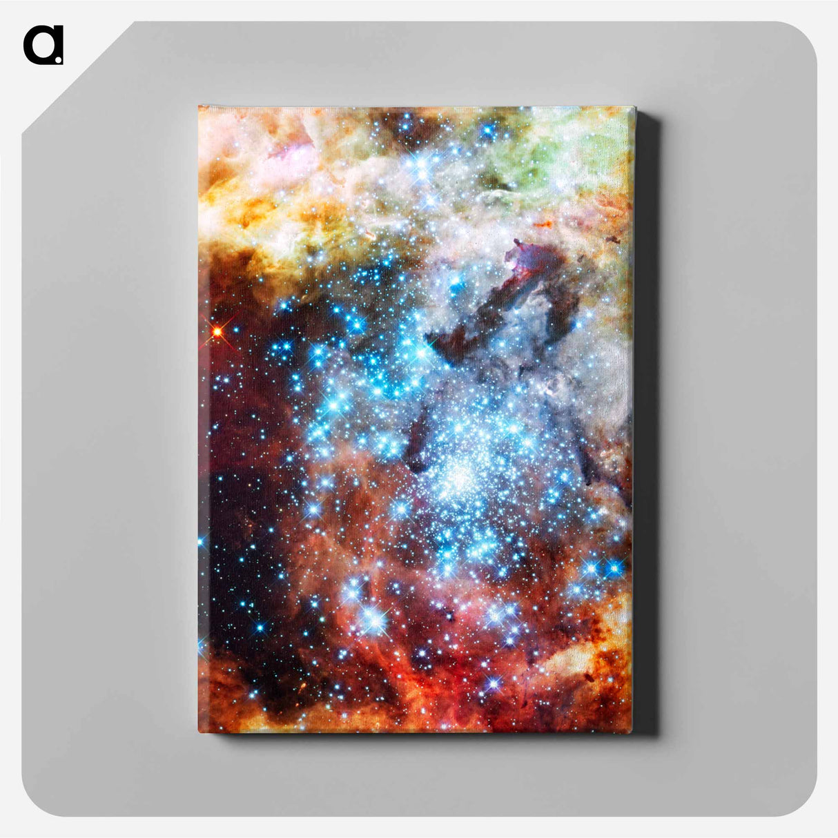 アートパネル-Merging Star Clusters
- ハッブル画像 Canvas.