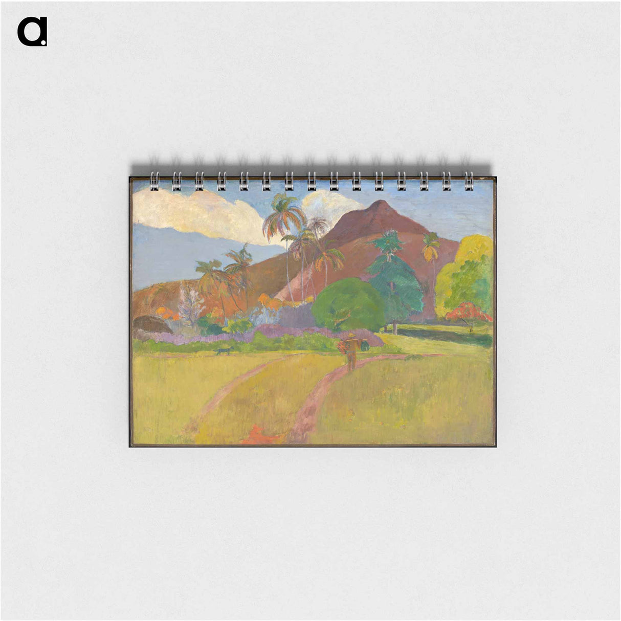 Tahitian Landscape - ポール ゴーギャン Memo.