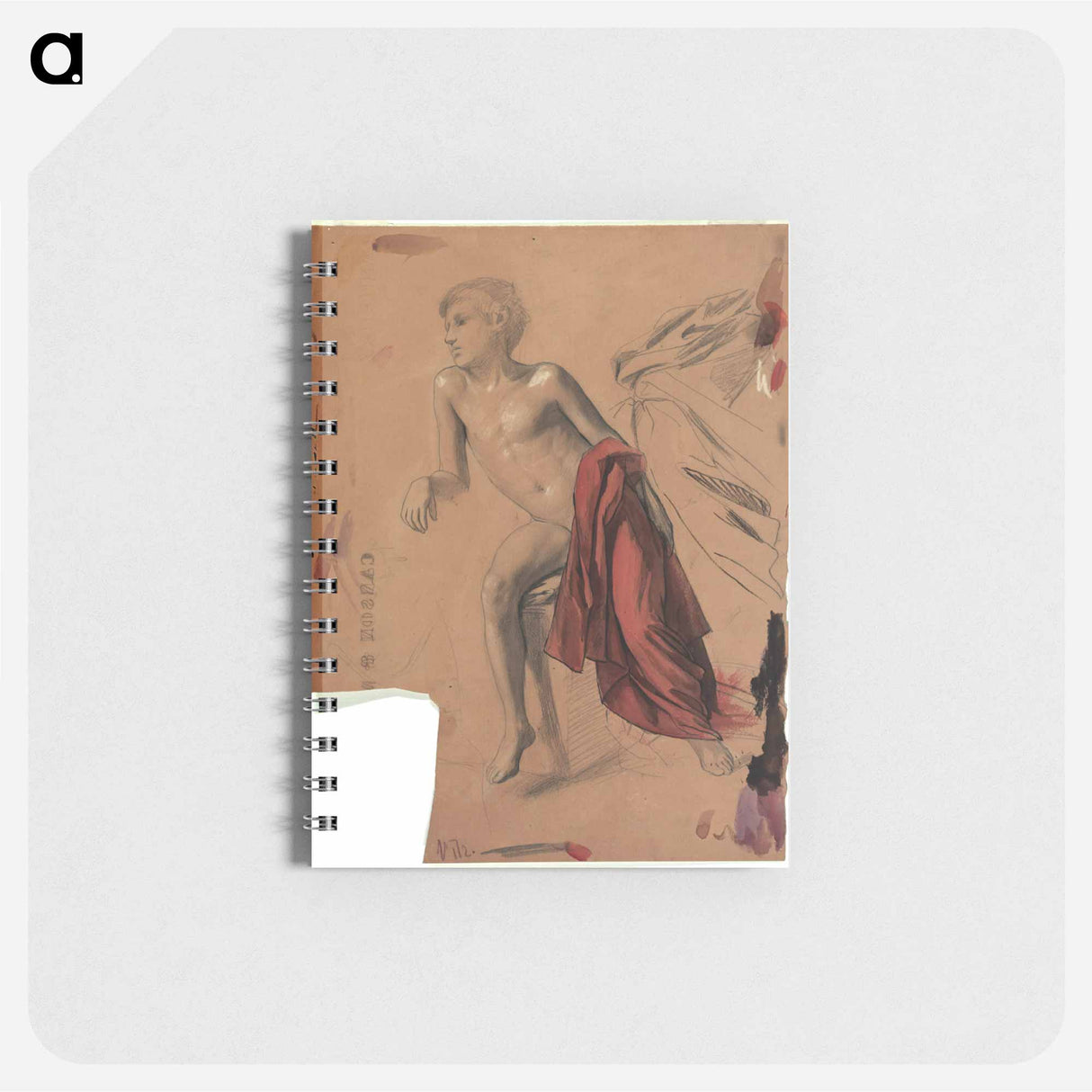 アートメモ帳-Boy Nude with Red Drapery
- ウィーン博物館 Memo.