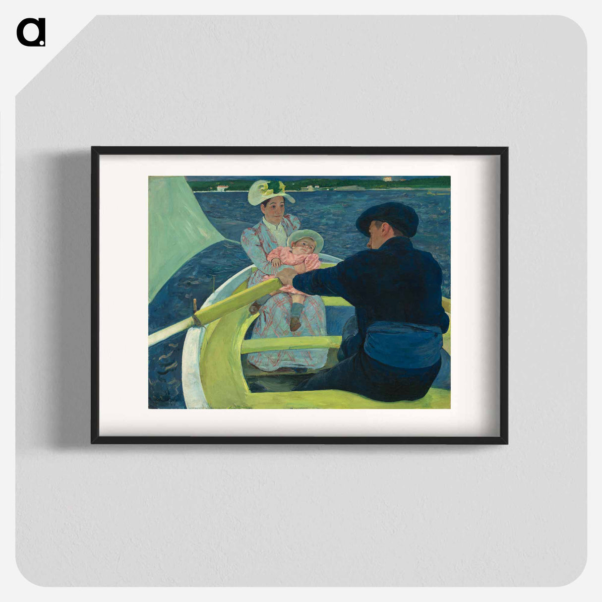 The Boating Party - Mary Cassatt Poster.